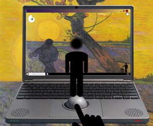Spotkanie świata i ziemi (z serii Windows) autorstwa Alexander Eibach