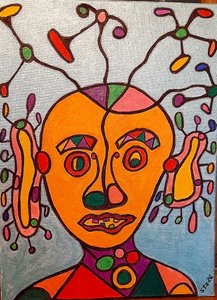 Ciekawe uszy autorstwa Steffi_Seiler_Art