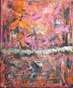 Ogień autorstwa Steffi_Seiler_Art
