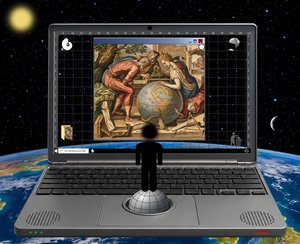 Die Vermessung der Welt (IV) oder Die Vermessenheit autorstwa Alexander Eibach