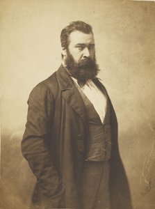 Jean-François Millet, 1856-58 (odbitki z solonego papieru ze szklanych negatywów) autorstwa Nadar