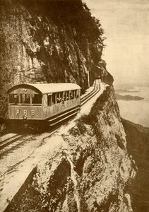 „Na Kolei Arth-Rigi”, 1930. autorstwa A.G Werthi