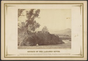 Źródło rzeki Laramie. [Wyoming].