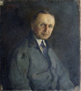 Portret pianisty Konstantina Igumnowa 1873-1948, 1930 autorstwa A.K. Elsner