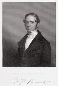 William Hickling Prescott, rytowany przez Thomasa B. Welcha (1814-74) według dagerotypu autorstwa A.S. and Hawes, J. Southworth