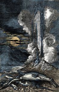 Erupcja żylnych wód termalnych w okresie triasu