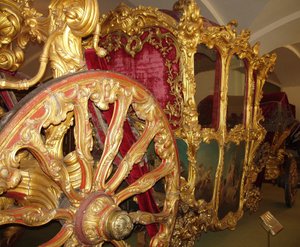 Cesarzowa Elżbieta Pietrownas Królewski Trener, 1754 autorstwa A. Drillerosse