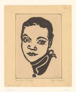 Portret Josephine Baker autorstwa A. Ducand
