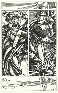 Ilustracja do "In Memoriam" Tennysona (rycina)