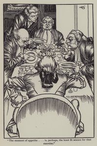 Ilustracja do The Essays of Elia autorstwa Charlesa Lamba (lito)