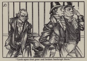 Ilustracja do The Essays of Elia autorstwa Charlesa Lamba (lito) autorstwa A. Garth Jones