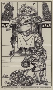 Ilustracja do The Essays of Elia autorstwa Charlesa Lamba (lito) autorstwa A. Garth Jones