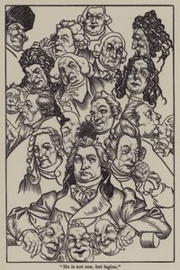 Ilustracja do The Essays of Elia autorstwa Charlesa Lamba (lito)