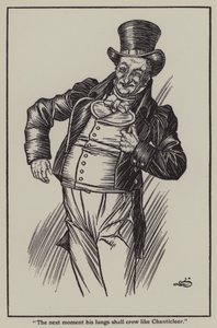 Ilustracja do The Essays of Elia autorstwa Charlesa Lamba (lito)