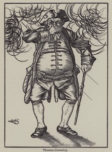 Ilustracja do The Essays of Elia autorstwa Charlesa Lamba (lito) autorstwa A. Garth Jones