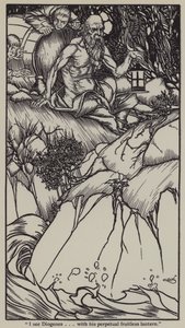 Ilustracja do The Essays of Elia autorstwa Charlesa Lamba (lito) autorstwa A. Garth Jones