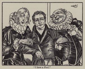 Ilustracja do The Essays of Elia autorstwa Charlesa Lamba (lito) autorstwa A. Garth Jones