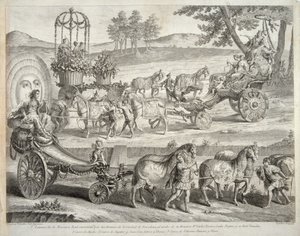 Rydwan Apolla, 1764 autorstwa A. J. De Fehrt
