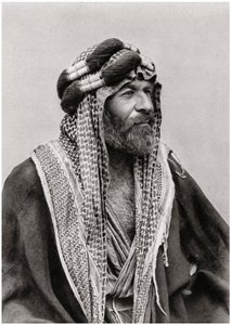 Ten arabski szejk, Irak, 1925