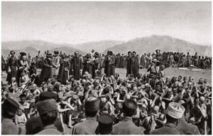 Ceremonie religijne, Irak, 1925. autorstwa A. Kerim