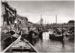 Most Whiteley, Ashar Creek, Basra, Irak, 1925 autorstwa A. Kerim