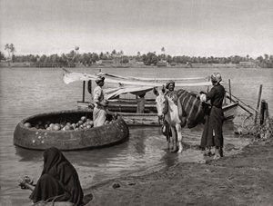 Transport w Iraku, 1925 autorstwa A. Kerim