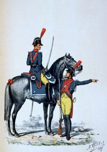 Żandarmeria Cesarska w Paryżu, 1813 1887