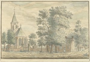 Twarz w Hilversum autorstwa A. Masurel