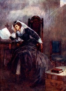 Przez dziewiętnaście lat ta biedna królowa była przetrzymywana w więzieniu, XVI wiek, 1905. autorstwa A. S. Forrest