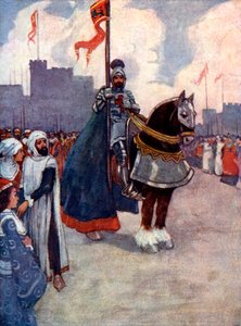 Richard wyjechał do Palestyny, 1190, 1905.
