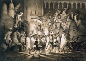 Delhi: Orszak i Orszak Wielkiego Moghula, wyd. 1858. autorstwa A. Soltykoff
