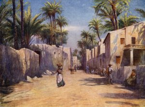 Elche, A Street (kolor lito)