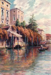 Ogród Pałac Clary autorstwa A. Trevor Haddon