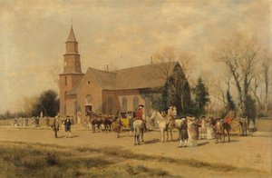 Old Bruton Church, Williamsburg, Virginia, w czasach Lorda Dunmore