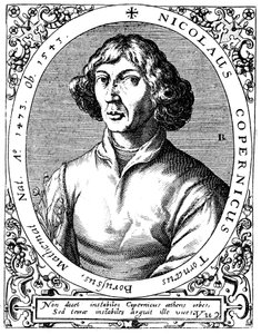 Mikołaj Kopernik, polski astronom, 1645 autorstwa A. de Bry