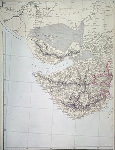Mapa Indii Zachodnich, 1816 r.