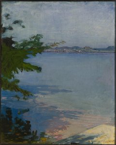 Staw w Dublinie, New Hampshire, 1894. autorstwa Abbott Handerson Thayer
