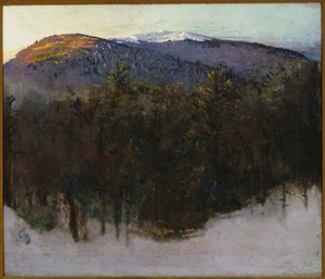 Monadnock, zimowy wschód słońca autorstwa Abbott Handerson Thayer