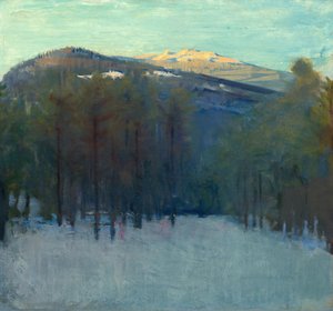 Góra Monadnock, prawdopodobnie 19111914. autorstwa Abbott Handerson Thayer