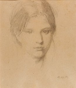 Portret córki artysty, Mary autorstwa Abbott Handerson Thayer