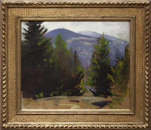 Szkic Góry Monadnock, 1897 autorstwa Abbott Handerson Thayer