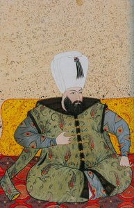 Ahmed I 1590-1617, sułtan Imperium Osmańskiego, ok. 1705 autorstwa Abdulcelil Levni