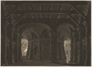 Podziemne więzienie na scenie autorstwa Abel Schlicht