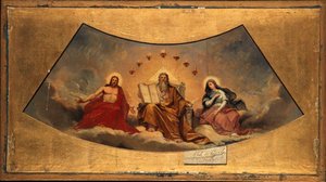 Francuski: Le Père éternel, le Christ et la Vierge