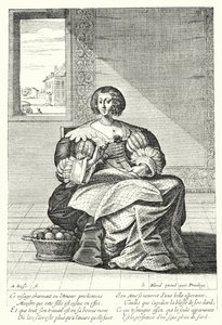 Hafciarka (grawerowanie) autorstwa Abraham (after) Bosse