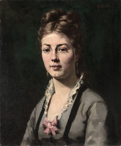 Portret kobiety autorstwa Abraham Archibald Anderson