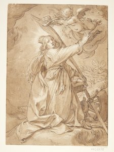 Catharina jako męczennica autorstwa Abraham Bloemaert