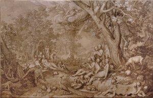 Złoty wiek autorstwa Abraham Bloemaert
