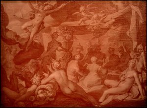 Święto bogów autorstwa Abraham Bloemaert