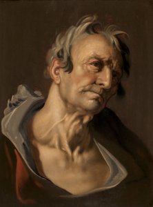 Głowa starego człowieka, koniec XVI-początek XVII wieku. autorstwa Abraham Bloemaert